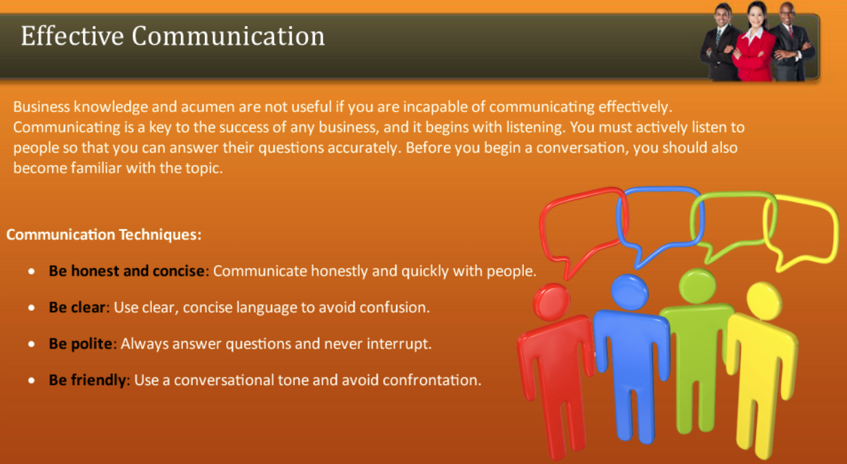 Effective Communication - FreshSkills