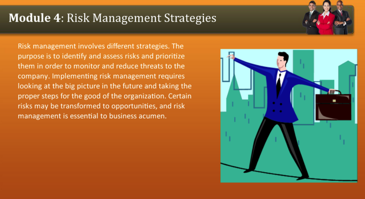 Risk Management Strategies - FreshSkills