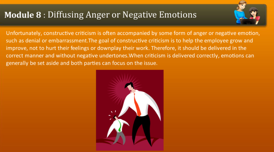 Diffusing Anger or Negative Emotions - FreshSkills