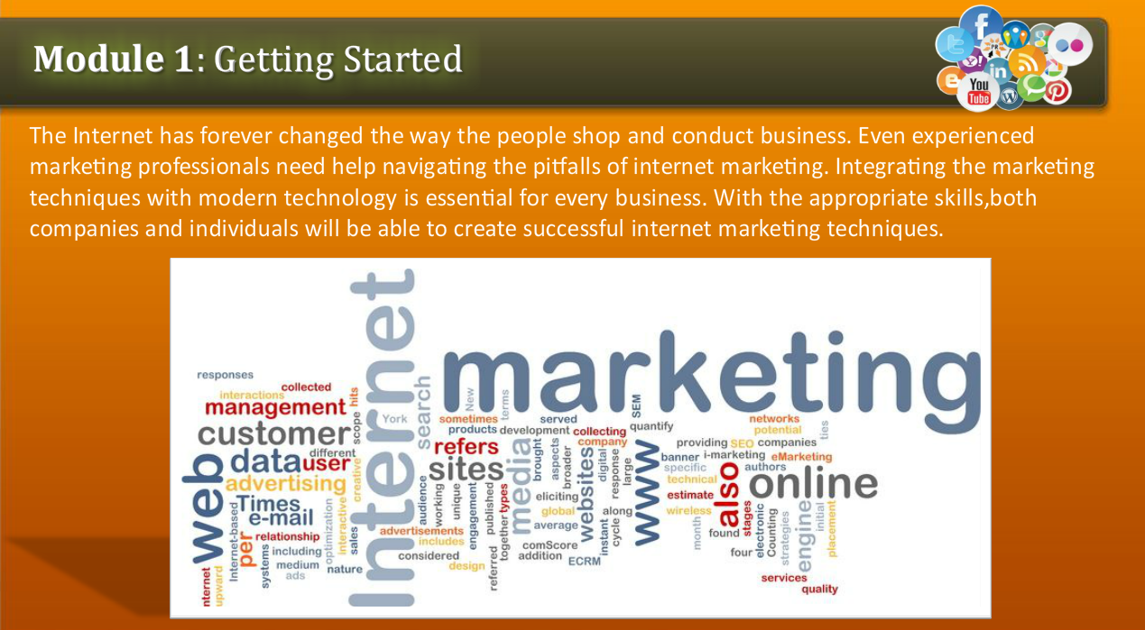 Getting Started Internet Marketing Fundamentals - FreshSkills