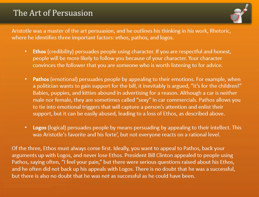 The Art of Persuasion - FreshSkills