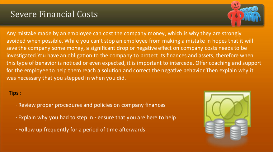 Severe Financial Costs - FreshSkills