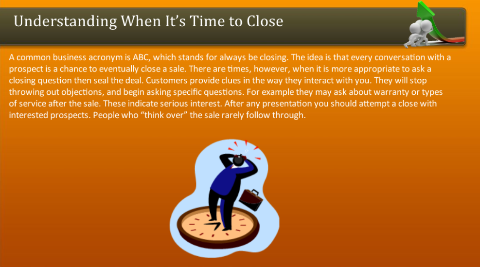 Understanding When It’s Time to Close - FreshSkills