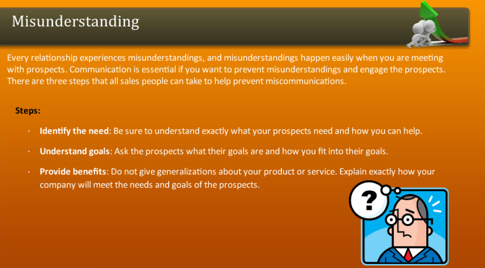 Misunderstanding - FreshSkills